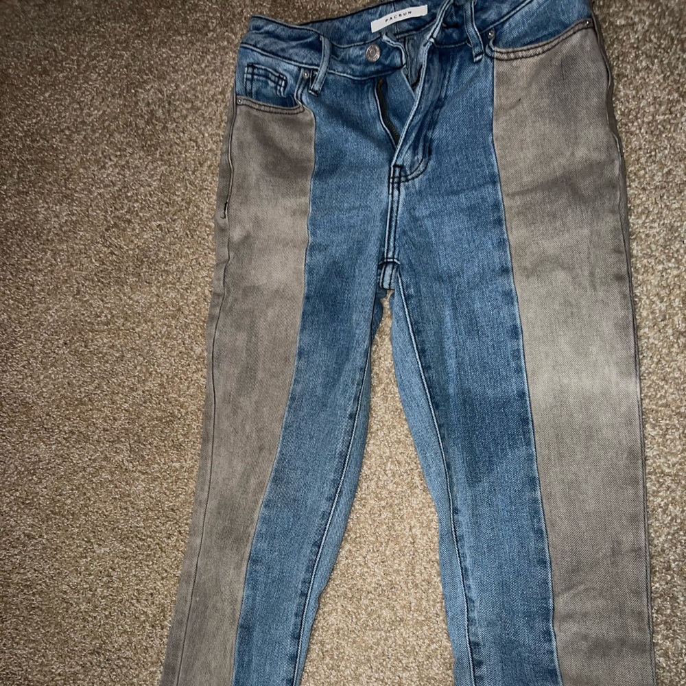 Pacsun two-tone jeans